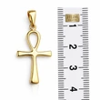 Fényes arany ankh medál webshop termékfotó