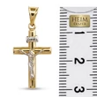 Arany kereszt medál Jézussal