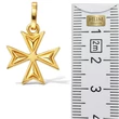 Arany máltai kereszt medál a Heim Ékszer webáruháztól