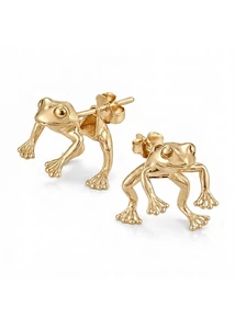 arany béka fülbevaló a Heim Ékszer kínálatában