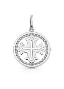 Görög kereszt ezüst medál