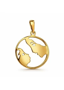 Anya gyermek arany medál minimalista stílusban a Heim Ékszer webáruházból
