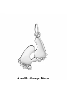 baba-talpacska-medal-feher-arany-ekszer-heim-ekszer-webaruhaz