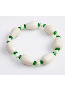 Fehér korall karkötő