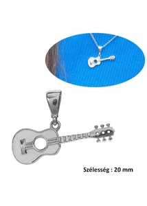 gitar-medal-pici-feher-arany-heim-ekszer-webaruhaz