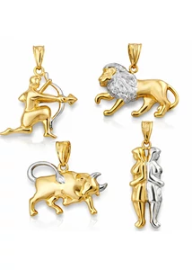 Arany horoszkóp medál a Heim Ékszer Webáruháztól