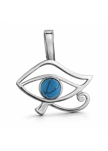 Hórusz szem medál howlit kővel a Heim Ékszer webáruháztól