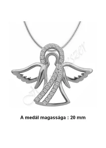 angyalka_ezust_medal_nyaklanccal_heim_ekszer_webaruhaz