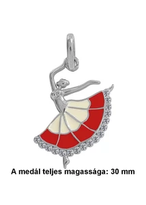 balerina-piros-medal-heim-ekszer-webaruhaz