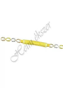 Arany bébi karkötő választható véséssel, arany ékszer Arany bébi karkötő választható véséssel, arany ékszer