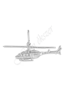 ezüst helikopter medál, Heim Ékszer webáruház