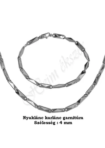 Ezüst nyaklánc karlánc garnitúra Heim Ékszer webáruház