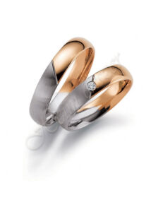 Egyedi karikagyűrű, jegygyűrű ( 71 ), arany ékszer
