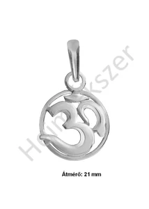 ohm-aum-medal-feher-arany-ekszer-heim-ekszer-webaruhaz1
