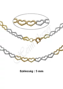 szives-arany-nyaklanc-heim-ekszer-webaruhaz