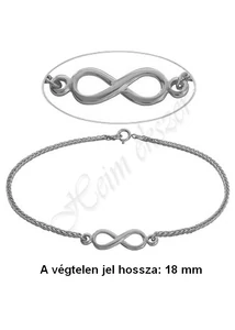 vegtelen_jel_infinity_karkoto_feher_arany_heim_ekszer_webaruhaz1