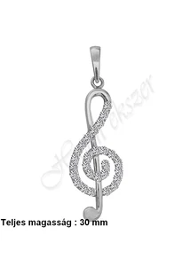 violinkulcs_medal_feher_arany_heim_ekszer_webaruhaz