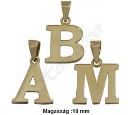 Arany betű medálok