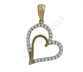 Arany szív medálok