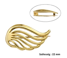 Arany kitűzők, brossok