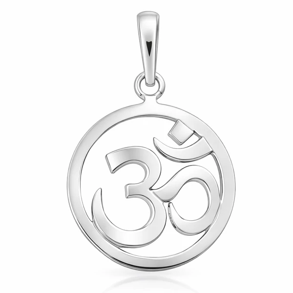 Aum, Ohm jel medál, védelmező ezüst ékszer