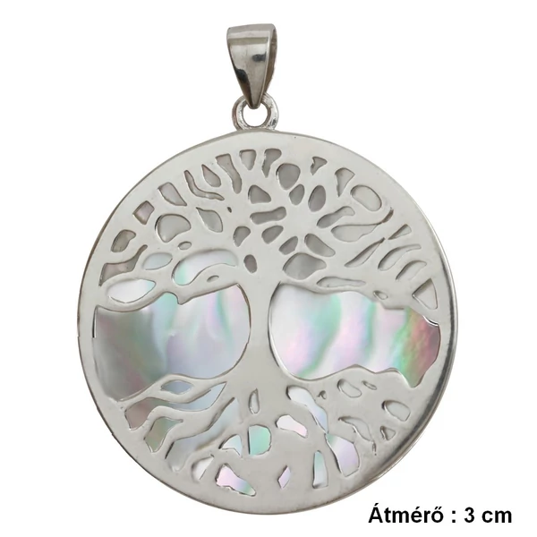 eletfa-medal-kagylohej-betettel-ezust-heim-ekszer-webaruhaz