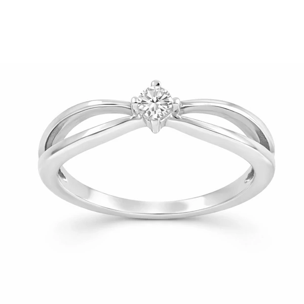 Fehér arany gyűrű Heim Ékszer Webáruház