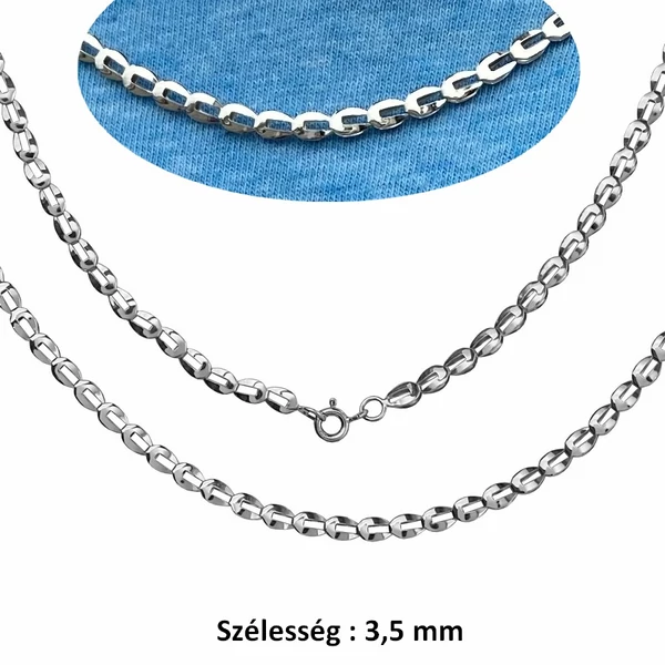 mutatos-unisex-nyaklanc-feher-arany-ekszer-minden-meretben-heim-ekszer-webaruhaz