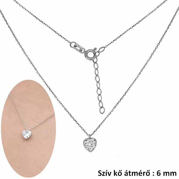 sziv-csuszo-medalos-nyaklanc-feher-arany-heim-ekszer-webaruhaz