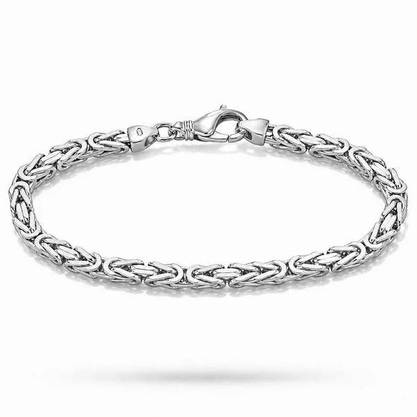 Tömör ezüst király karkötő a Heim Ékszer Webáruháztól