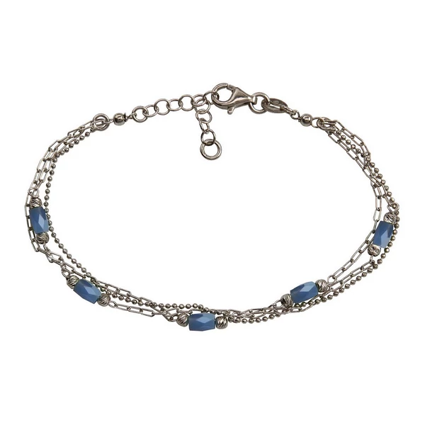 tobb-soros-kek-kovekkel-diszitett-karkoto-ezust-ekszer-heim-ekszer-webaruhaz