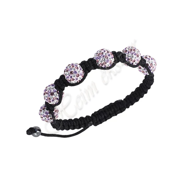 Shamballa swarovski crystal karkötő