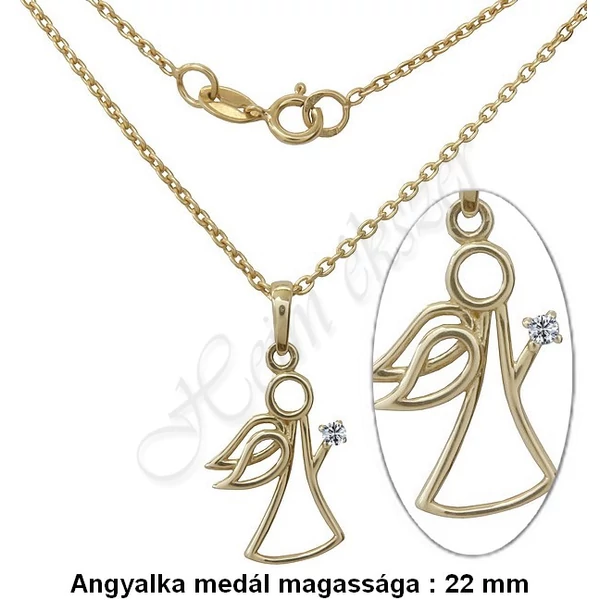 angyalka_medal_nyaklanccal_arany_heim_ekszer_webaruhaz1