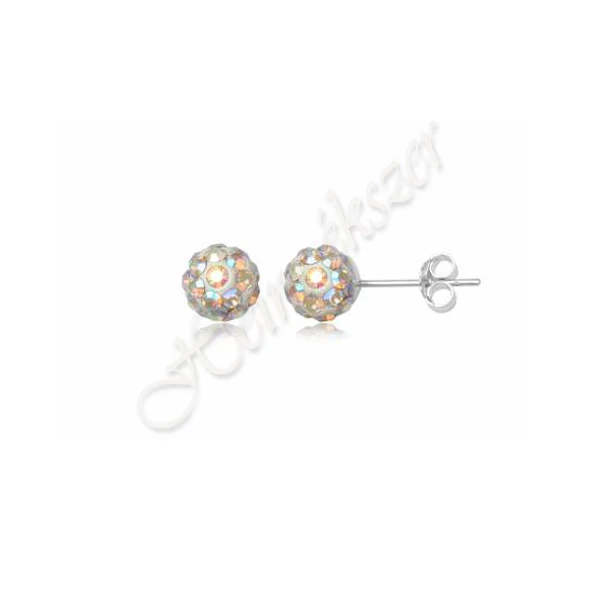 Shamballa Swarovski crystal kövekkel díszített fülbevaló