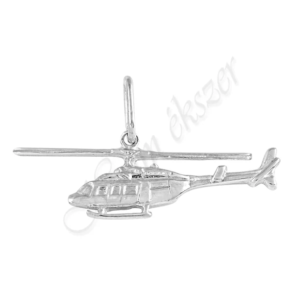 ezüst helikopter medál, Heim Ékszer webáruház