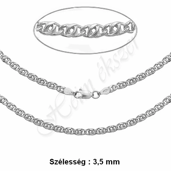 scharlesz-nyaklanc-3,5 mm-szeles-ezust-heim-ekszer-webaruhaz (2)