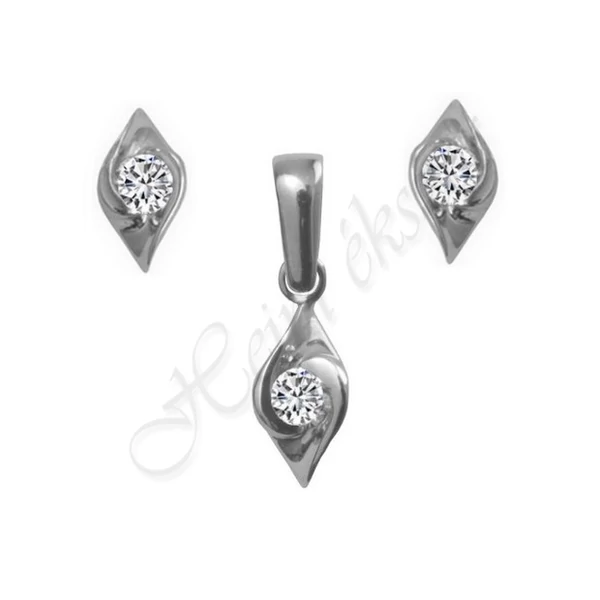 Fehér arany ékszergarnitúra, Heim Ékszer webáruház