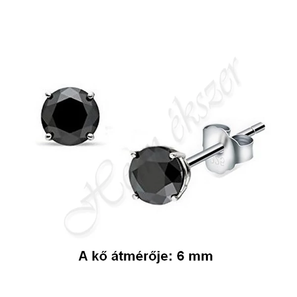 fekete_koves_pici_fulbevalo_6mm_heim_ekszer_webaruhaz