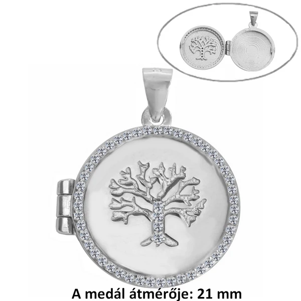 fenykeptarto-nyithato-eletfas-medal-ezust-heim-ekszer-webaruhaz
