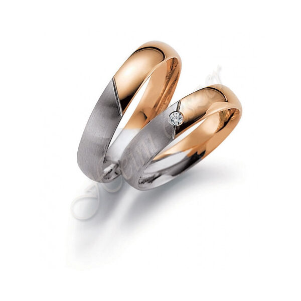 Egyedi karikagyűrű, jegygyűrű ( 71 ), arany ékszer
