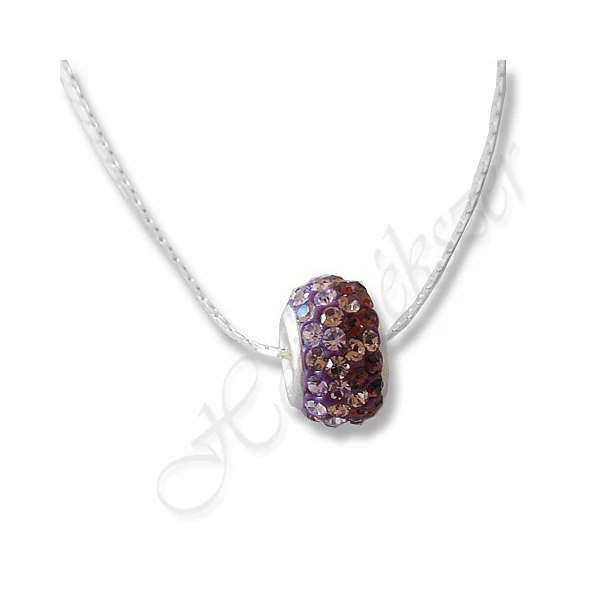 swarovski_lila_koves_medal_nyaklanccal_heim_ekszer_webaruhaz