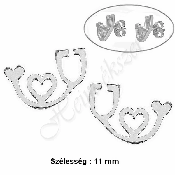 sztetoszkop_fulbevalo_feher_arany_heim_ekszer_webaruhaz