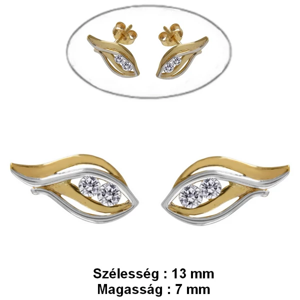 vedo-szem-arany-fulbevalo-heim-ekszer-webaruhaz