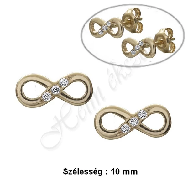 vegtelen_arany_fulbevalo_koves_heim_ekszer_webaruhaz