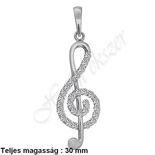 violinkulcs_medal_feher_arany_heim_ekszer_webaruhaz