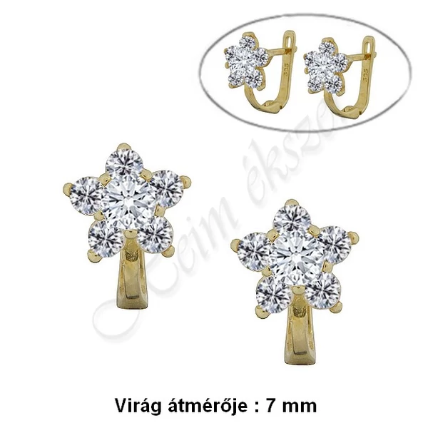 viragos_arany_gyermek_fulbevalo_heim_ekszer_webaruhaz1